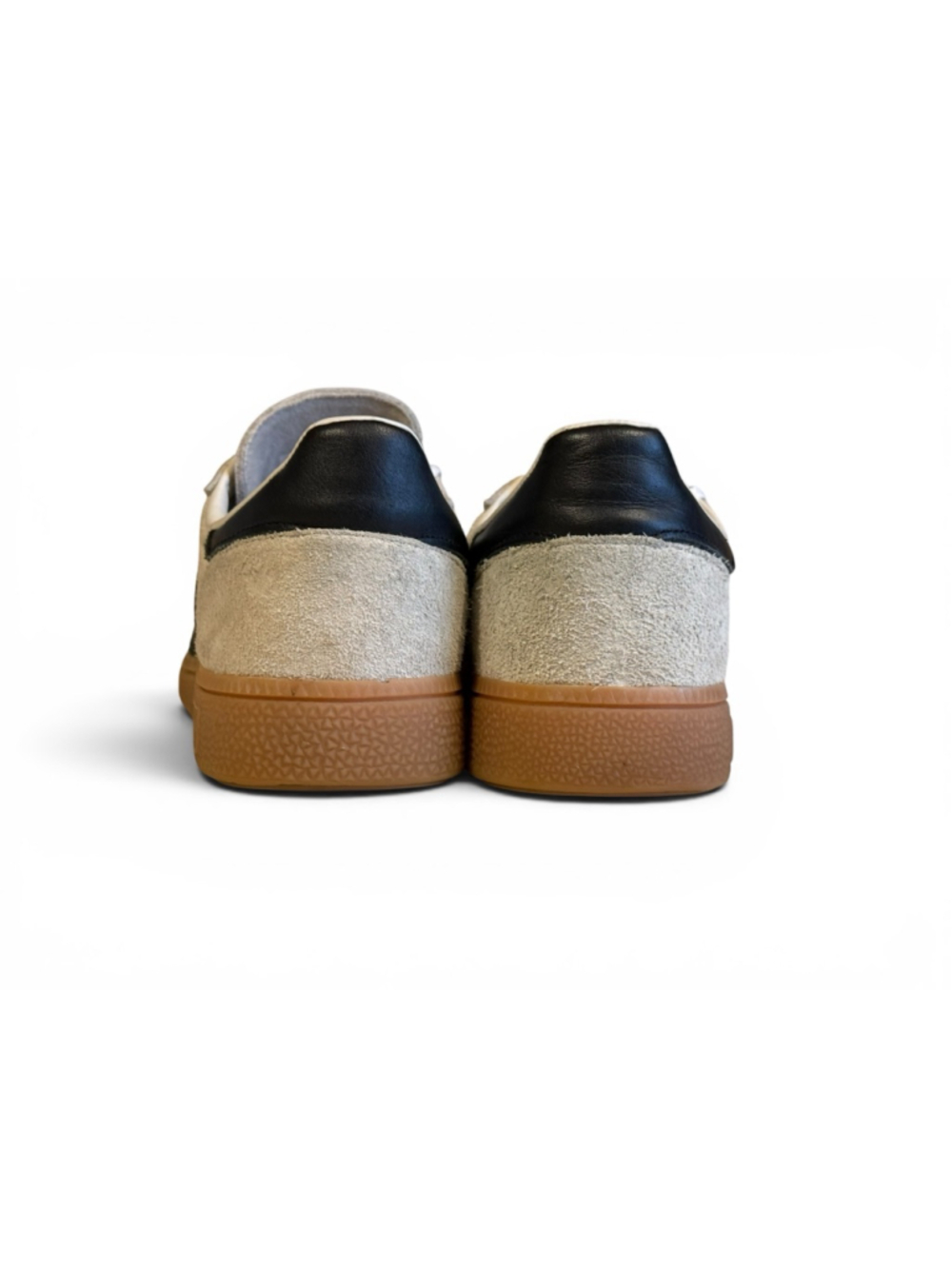 Adidas Handball Spezial Sneakers Beige Black Gum Suede Men’s US 8.5 IF6562 - Picture 6 of 10